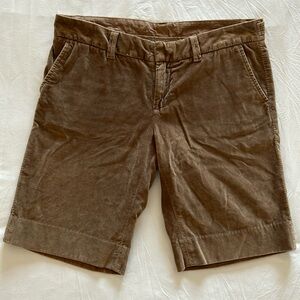 Gap Velvet Bermuda Shorts